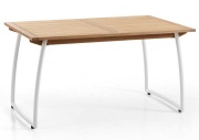 Прямоугольный стол из тика Grimsby 140x85 см