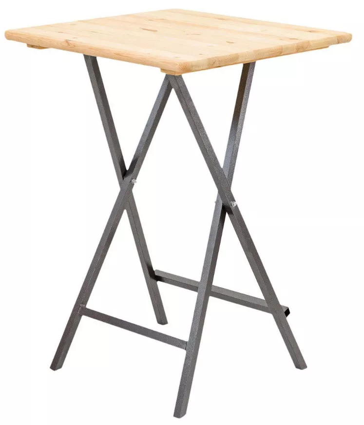 Складной барный стол высотой 110 см квадратный. Купить!