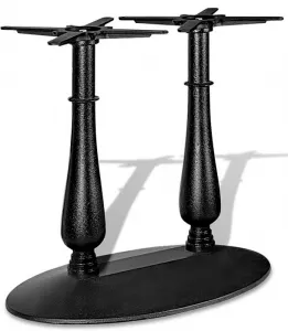Двойные металлические подстолья из чугуна для стола