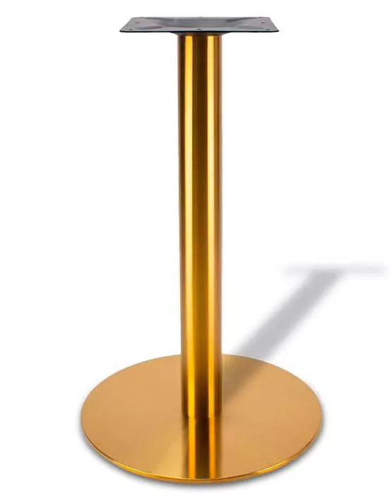 Золотые подстолья для столов металлические купить