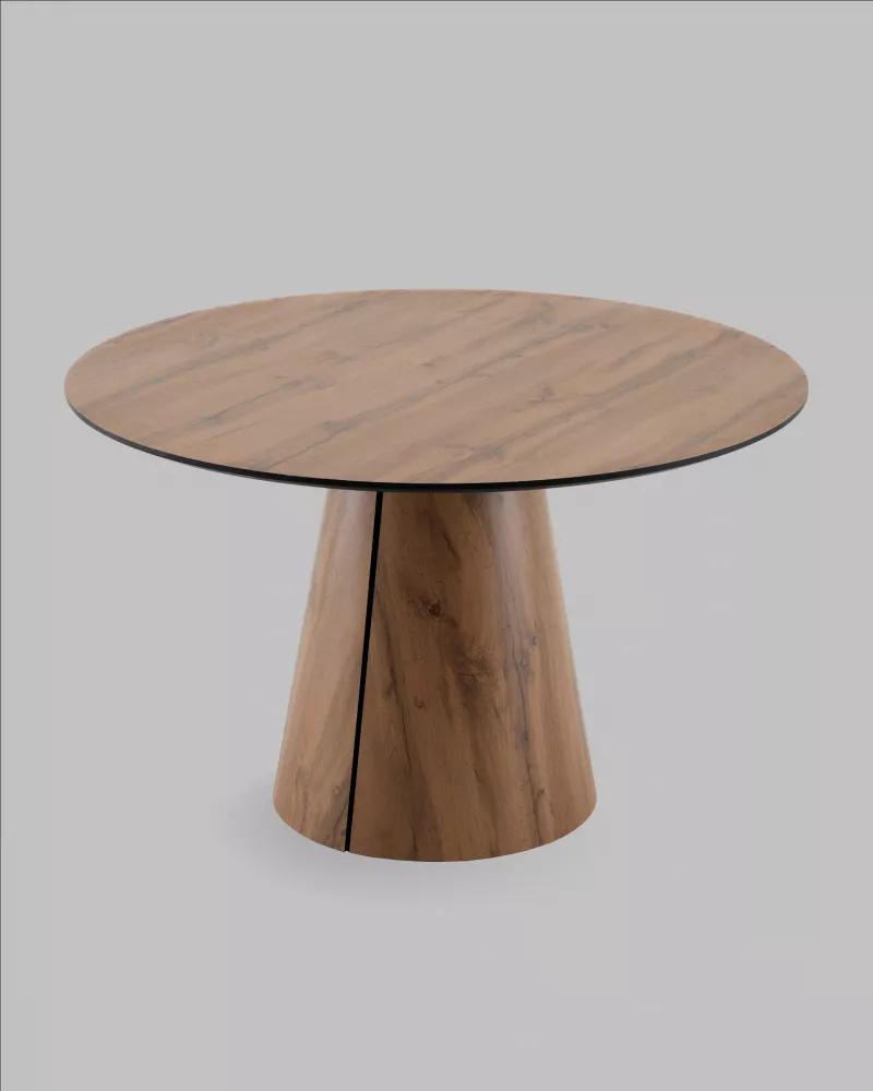 Стол круглый Стивенсон 120 столешница HPL дуб вотан Стол круглый Стивенсон 120 столешница HPL дуб вотан