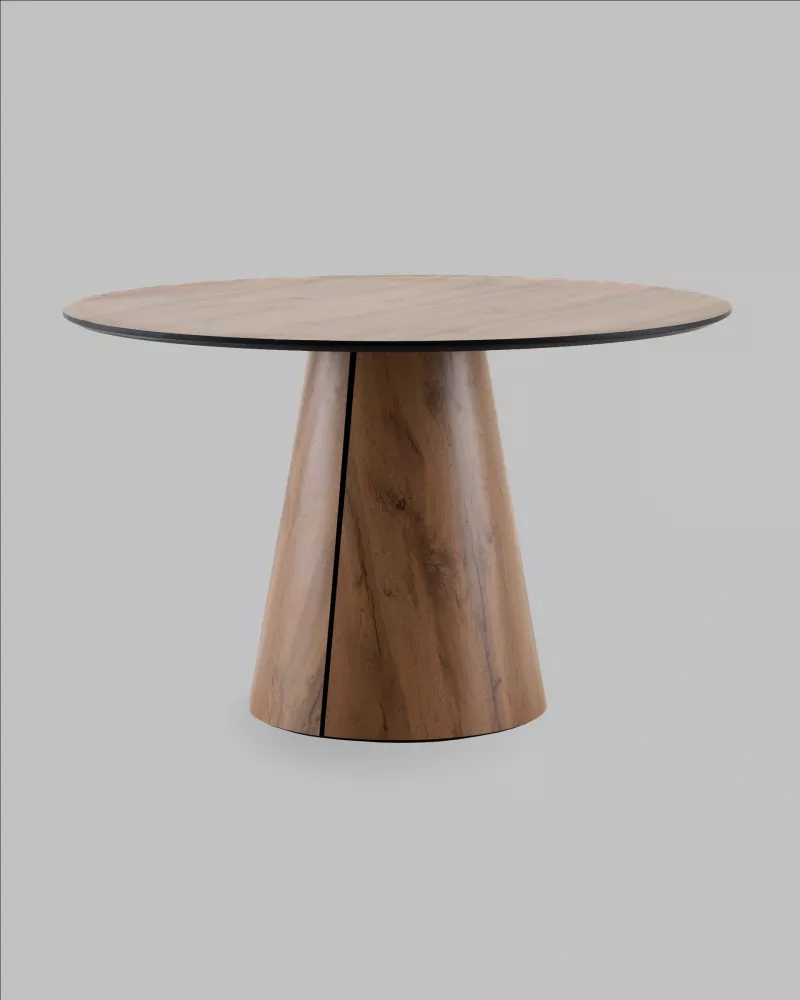 Стол круглый Стивенсон 120 столешница HPL дуб вотан Стол круглый Стивенсон 120 столешница HPL дуб вотан