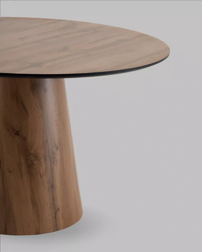 Стол круглый Стивенсон 120 столешница HPL дуб вотан Стол круглый Стивенсон 120 столешница HPL дуб вотан