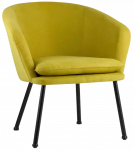 Мягкий стул обеденный коричневый с коричневой экокожей