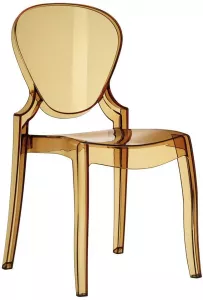 Прозрачные стулья для кафе и ресторана, серый Италия