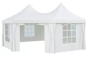 Садовый шатер 3х4,5 беседка быстросборная, черный