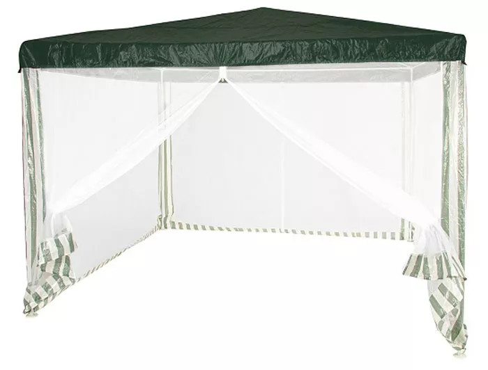 Недорогой тент шатер садовый 3х3 полиэтилен