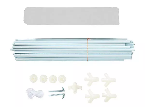 Тент садовый 2,4х2,4м полиэстер + полиэтилен Тент садовый 2,4х2,4м полиэстер + полиэтилен