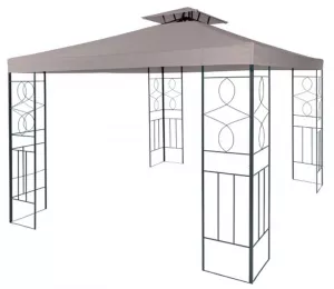 Шатер быстросборный тент 3х3 м полиэстер бежевый