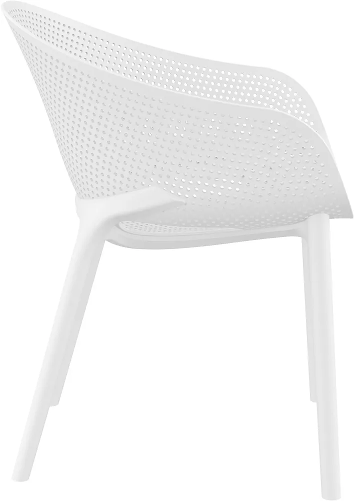 Кресло пластиковое белое купить для дачи и балкона. Выгодно! Кресло пластиковое белое купить для дачи и балкона. Выгодно!