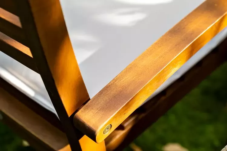 Обеденный набор садовой мебели из акации со складным столом Обеденный набор садовой мебели из акации со складным столом