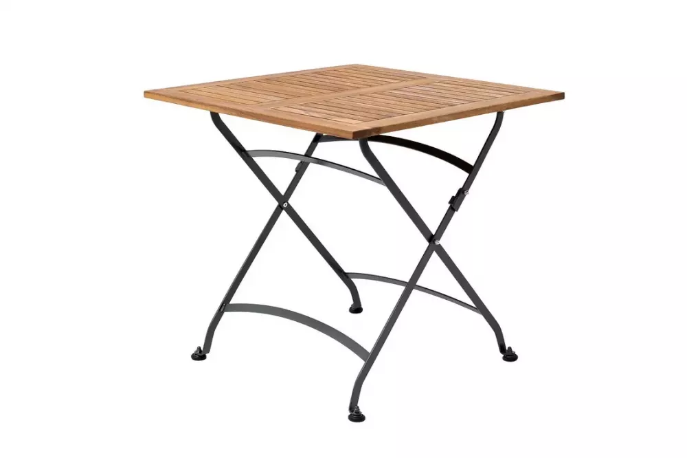 Складная садовая мебель из акации и металла обеденная Складная садовая мебель из акации и металла обеденная
