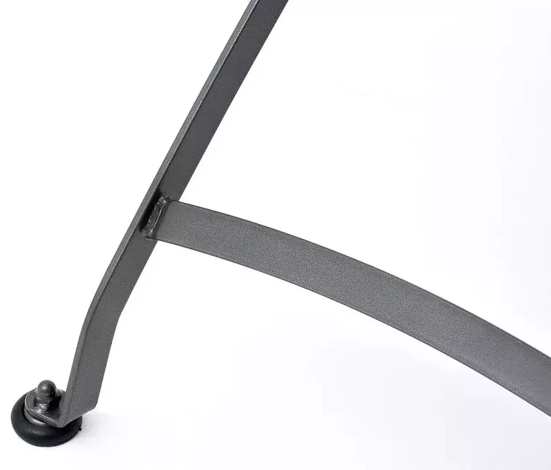 Стол из акации складной на металлокаркасе 80 см Стол из акации складной на металлокаркасе 80 см