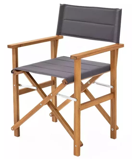 Деревянные складные стулья из акации для террасы