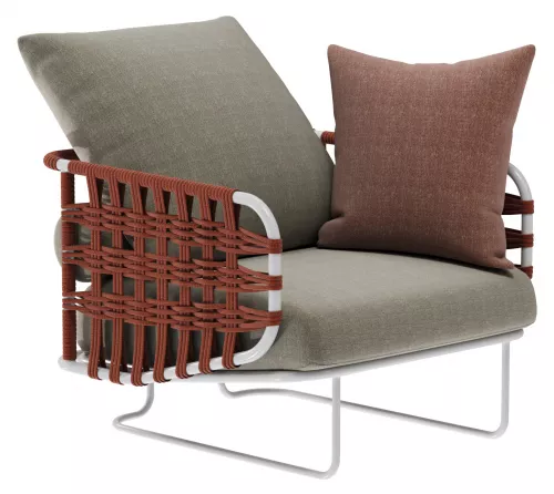 Итальянская дизайнерская плетеная мебель для отдыха из Италии Итальянская дизайнерская плетеная мебель для отдыха из Италии