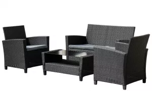 Комплект мебели из искусственного ротанга мягкая диванная группа