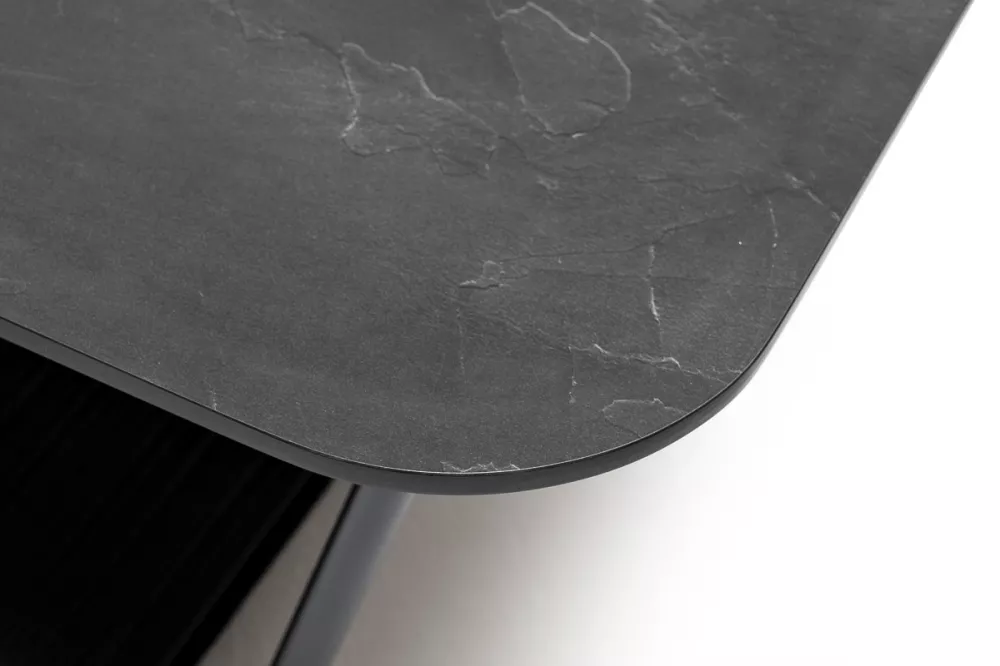 Модульная угловая лаунж-зона плетеная из роупа, темно-серый Модульная угловая лаунж-зона плетеная из роупа, темно-серый