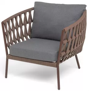 Современное плетеное кресло ротанг искусственный