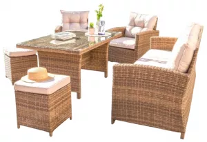 Уличная мебель трансформер из искусственного ротанга купить