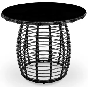 Кофейный стол из искусственного ротанга