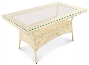 Кофейный стол из искусственного ротанга