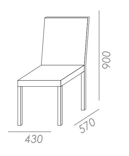 Коричневый стул из искусственного ротанга, штабелируются Коричневый стул из искусственного ротанга, штабелируются