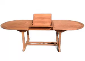 Большой деревянный стол тиковый недорого купить