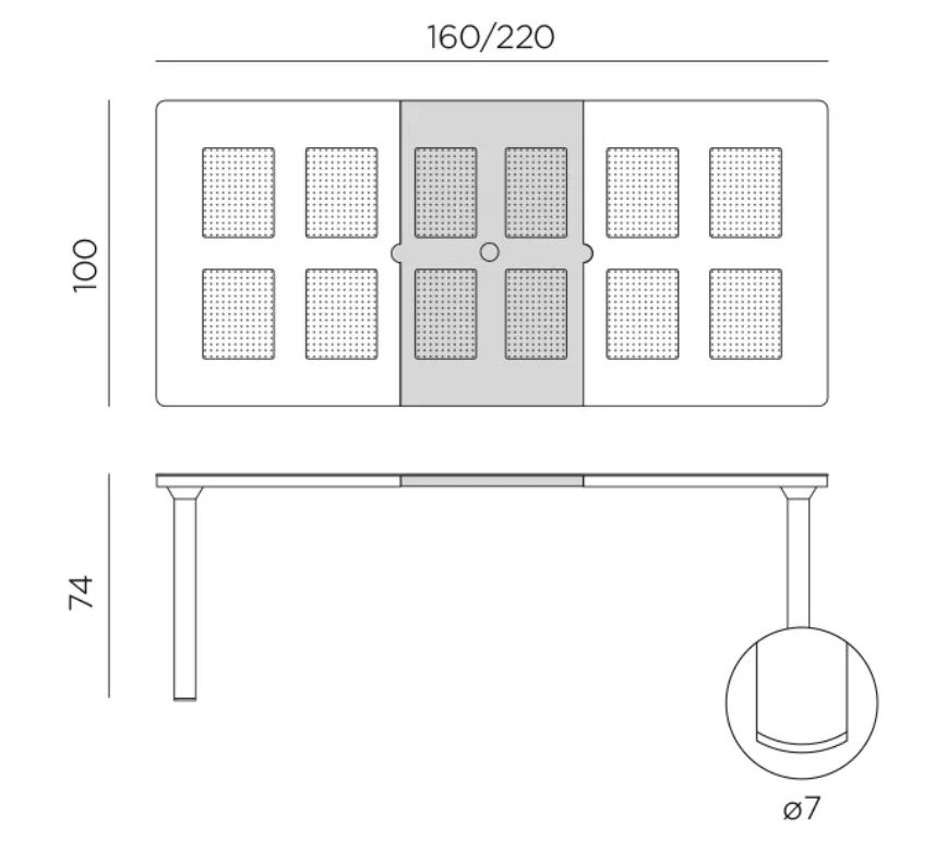 Стол раздвижной пластиковый прямоугольный Италия купить выгодно! Стол раздвижной пластиковый прямоугольный Италия купить выгодно!