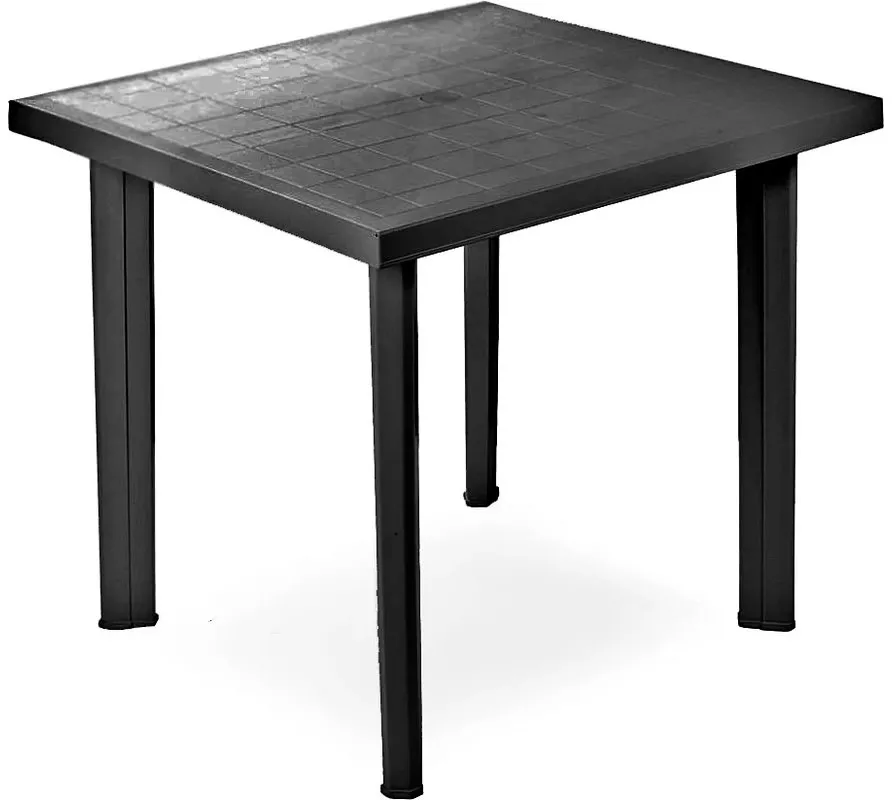 Стол садовый пластиковый прямоугольный 80х75. Италия