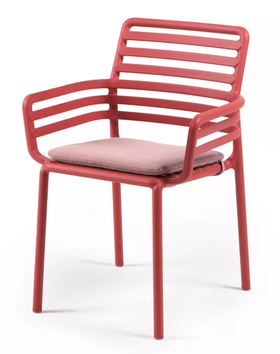 Кресло пластиковое цвет марсала Италия купить Кресло пластиковое цвет марсала Италия купить