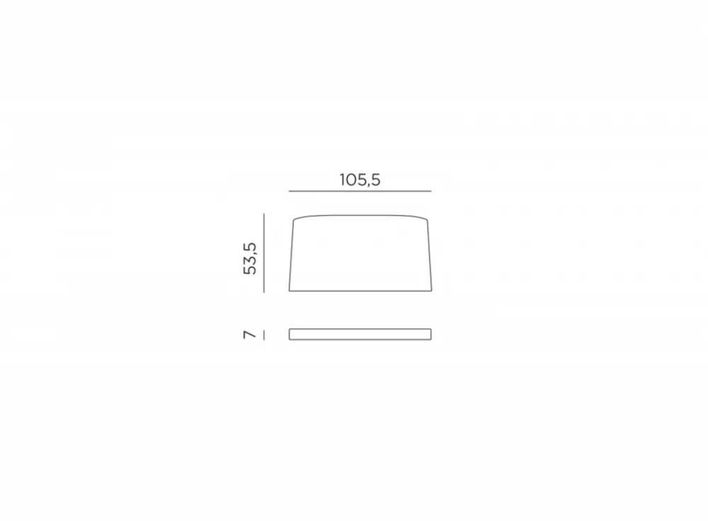 Подушка для уличной мебели Италия, цвет серый камень Подушка для уличной мебели Италия, цвет серый камень