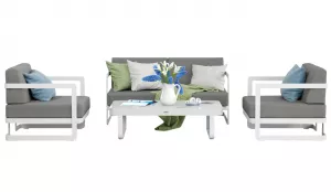 Металлический комплект для отдыха, оливковый