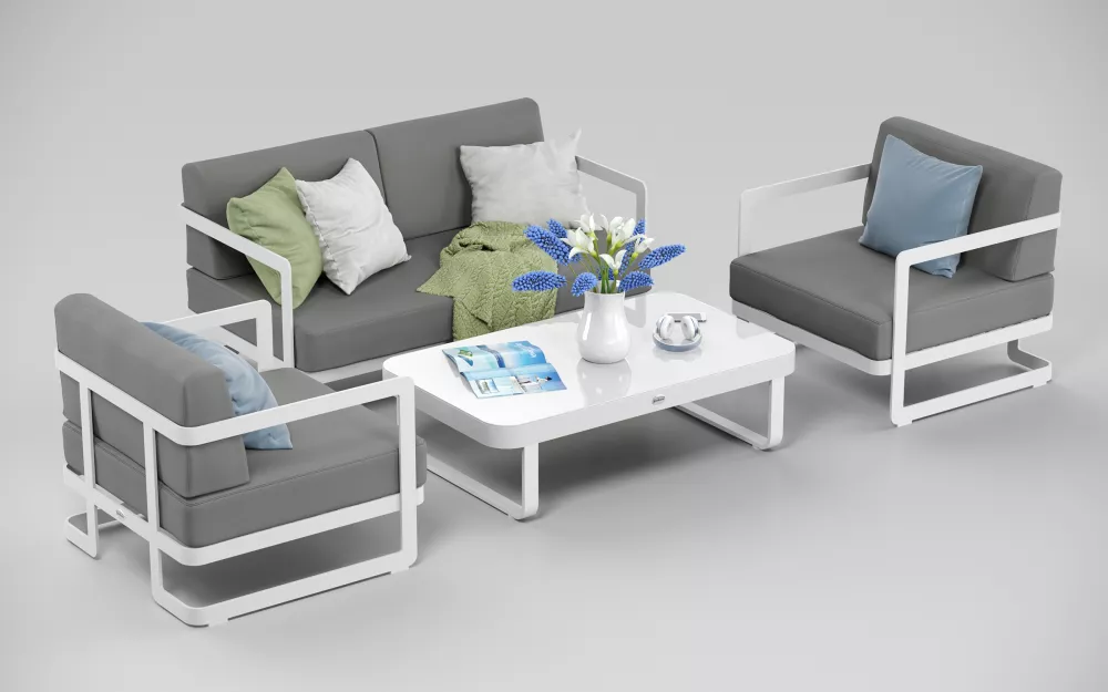 Белая алюминиевая мебель для сада и дачи купить! Белая алюминиевая мебель для сада и дачи купить!