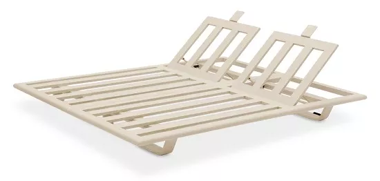 Комплект алюминиевых лежаков, бежевый Комплект алюминиевых лежаков, бежевый