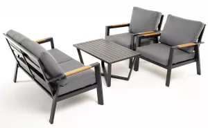 Комплект уличной мебели с подушками и столом 180 см