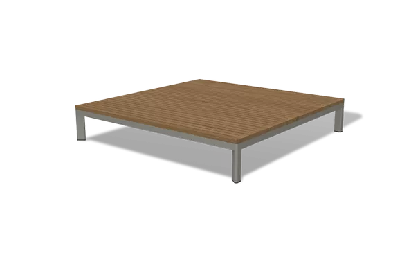 Модульная лаунж-зона из алюминия, цвет графит Модульная лаунж-зона из алюминия, цвет графит