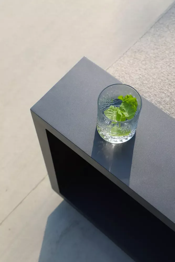 Премиальная уличная мебель из алюминия и тика для террасы Премиальная уличная мебель из алюминия и тика для террасы