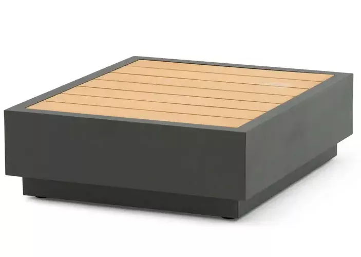 Премиальная уличная мебель из алюминия и тика для террасы Премиальная уличная мебель из алюминия и тика для террасы