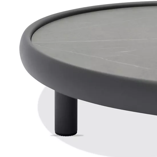 Уличный комплект для отдыха из алюминия, антрацит Уличный комплект для отдыха из алюминия, антрацит