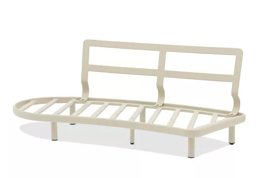 Уличный комплект для отдыха из алюминия, бежевый Уличный комплект для отдыха из алюминия, бежевый