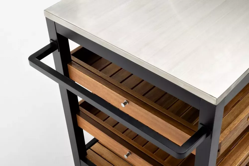 Стол сервировочный тележка из акации с колесами. Купить! Стол сервировочный тележка из акации с колесами. Купить!