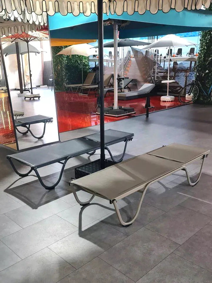 Лежак из алюминия с текстиленом Турция. Выгодно купить! Лежак из алюминия с текстиленом Турция. Выгодно купить!