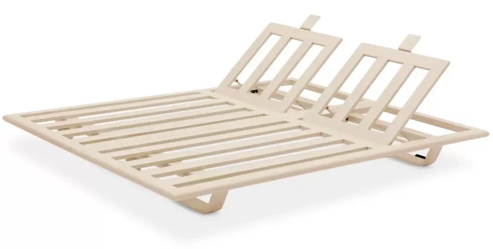 Лежаки из алюминия и тика для 2-х комплект. Премиум! Лежаки из алюминия и тика для 2-х комплект. Премиум!