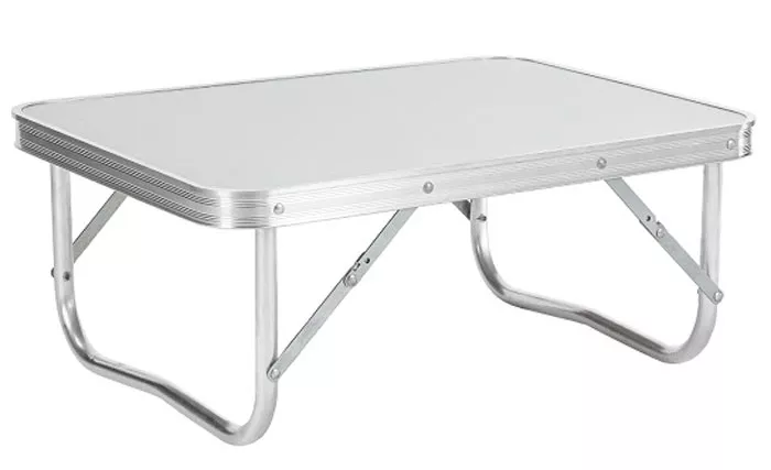 Маленький стол складной из алюминия