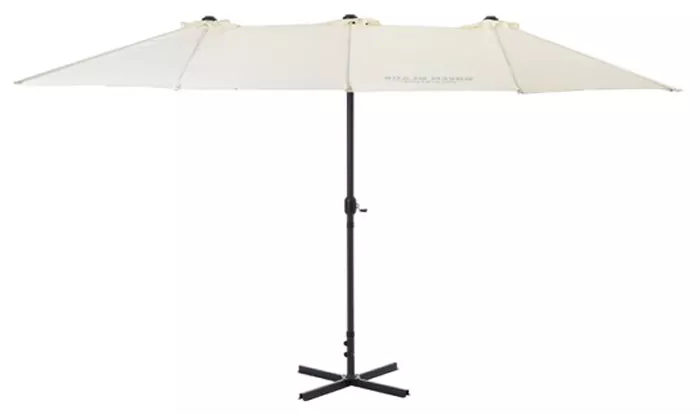 Овальный зонт садовый бежевый 4,5х2,7 м купить! Овальный зонт садовый бежевый 4,5х2,7 м купить!