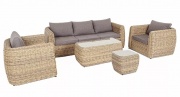Мягкий комплект для отдыха из искусственного ротанга мебель