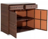 Комод деревянный для дачи из массива ироко