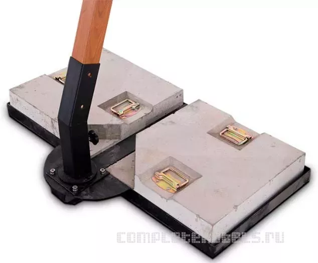 Комплект из 2 плит утяжелителей для зонта