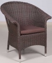 Плетеное кресло RIO, коричневый